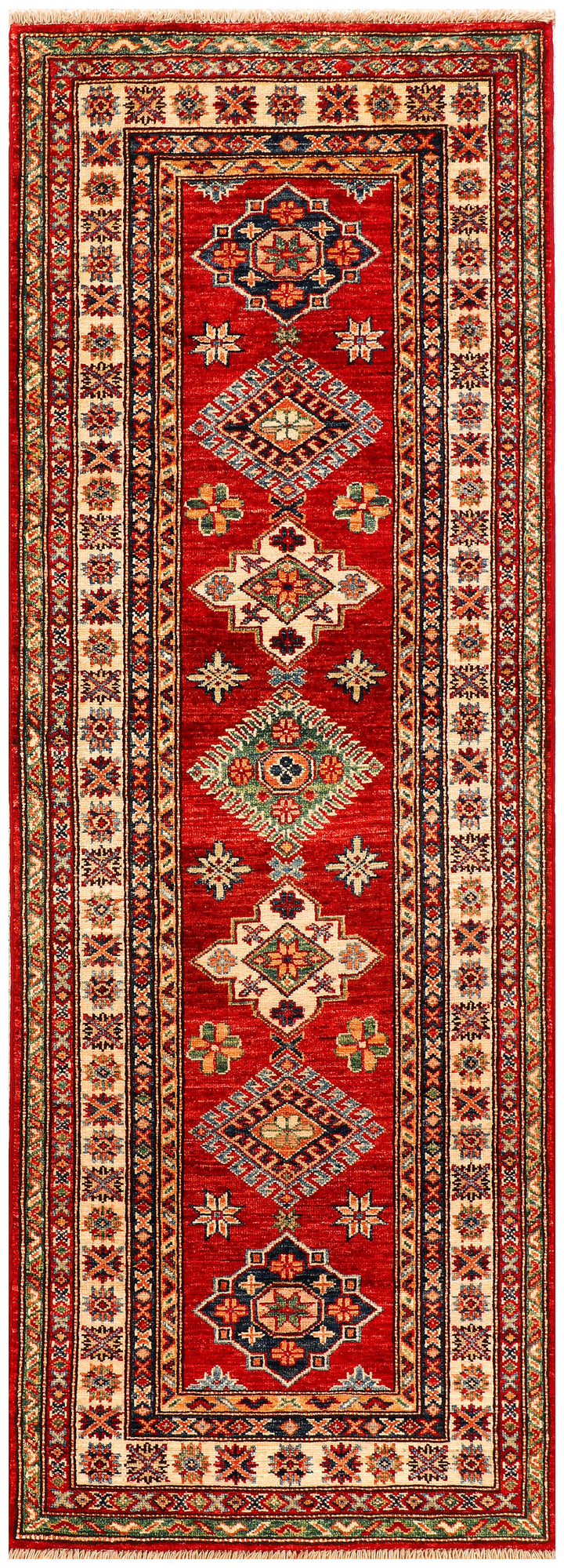 Firebrick Kazak 2' 7 x 7' 1 - No. 69964