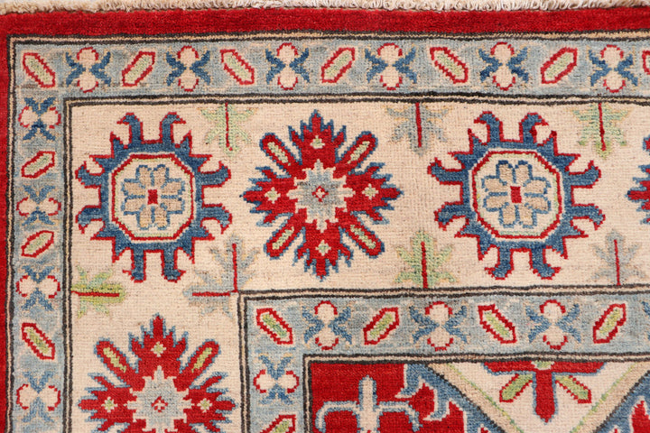 Firebrick Kazak 6' 7 x 9' 11 - No. 69973