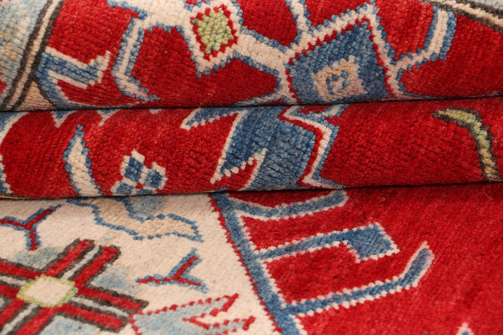 Firebrick Kazak 6' 7 x 9' 11 - No. 69973