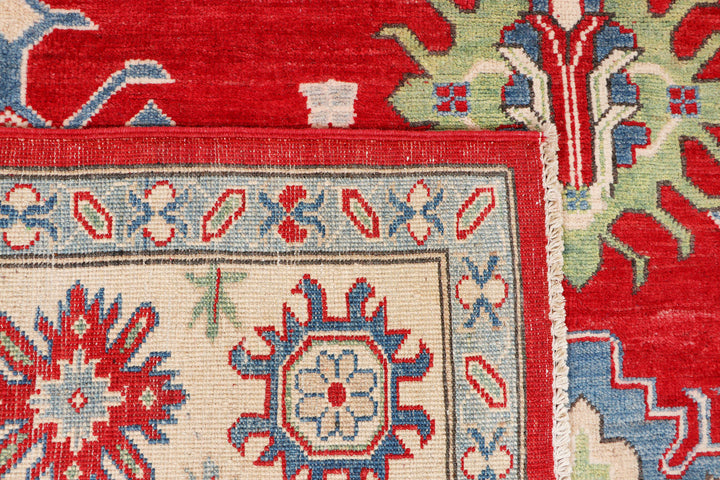 Firebrick Kazak 6' 7 x 9' 11 - No. 69973