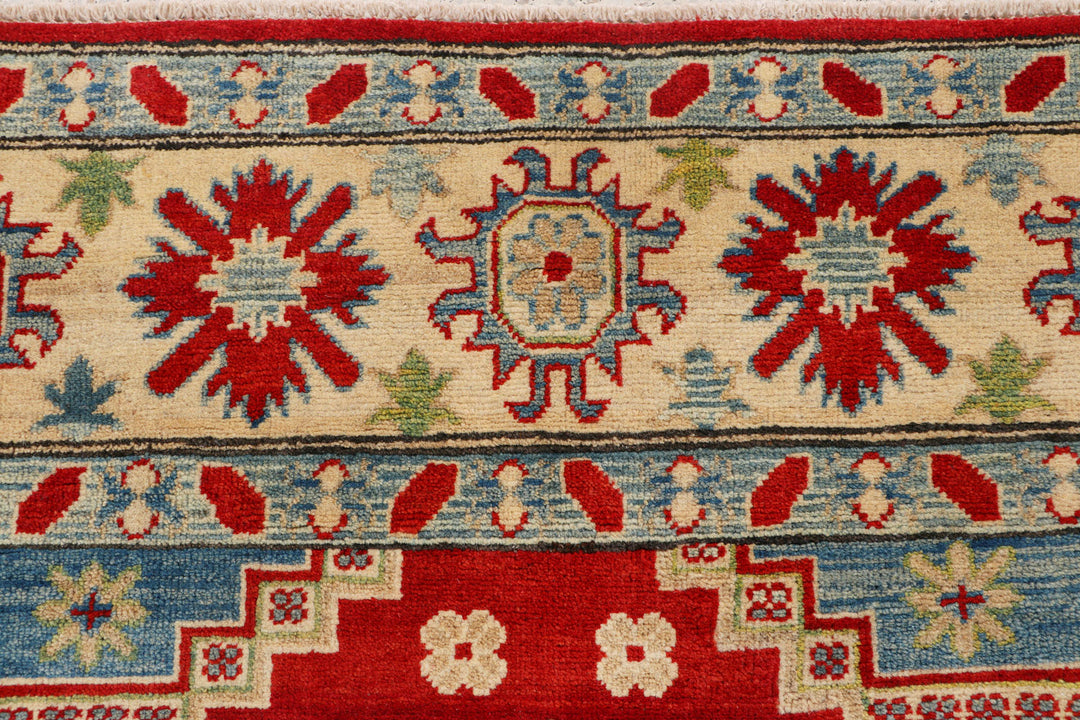 Firebrick Kazak 6' 8 x 9' 9 - No. 69974