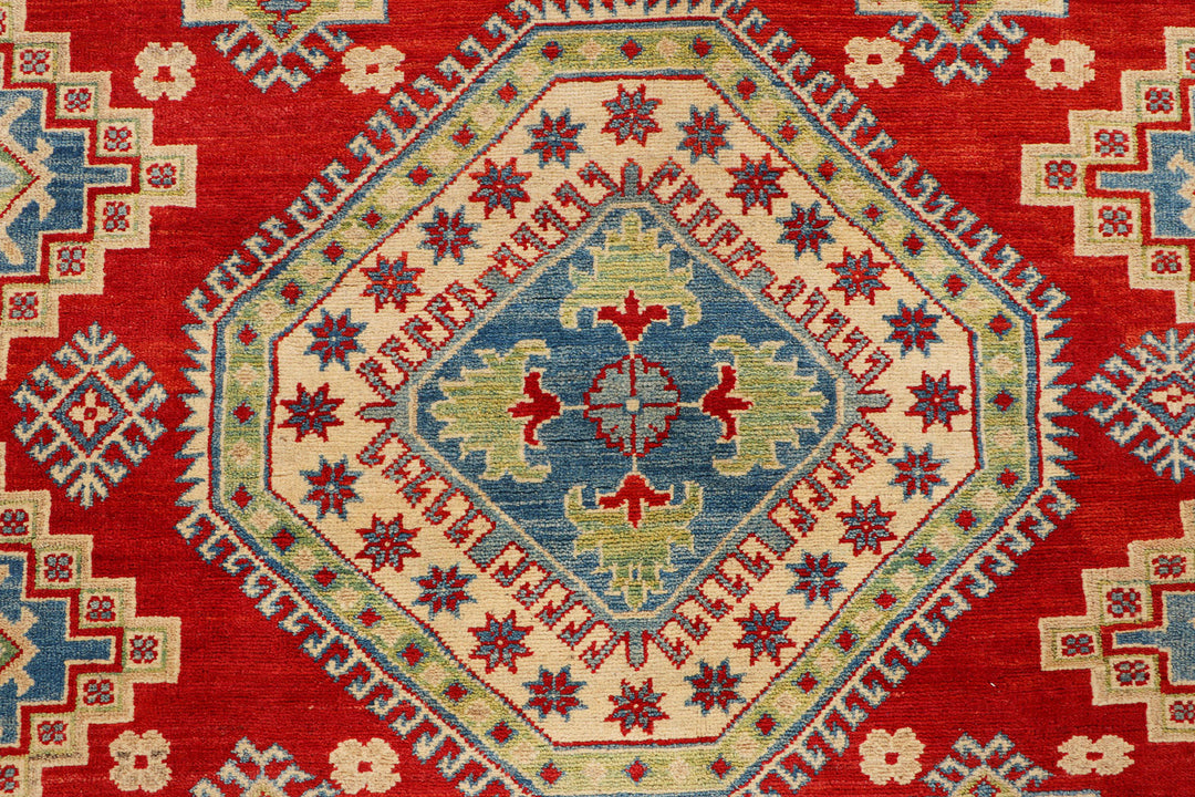 Firebrick Kazak 6' 8 x 9' 9 - No. 69974