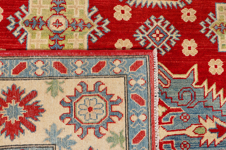 Firebrick Kazak 6' 8 x 9' 9 - No. 69974