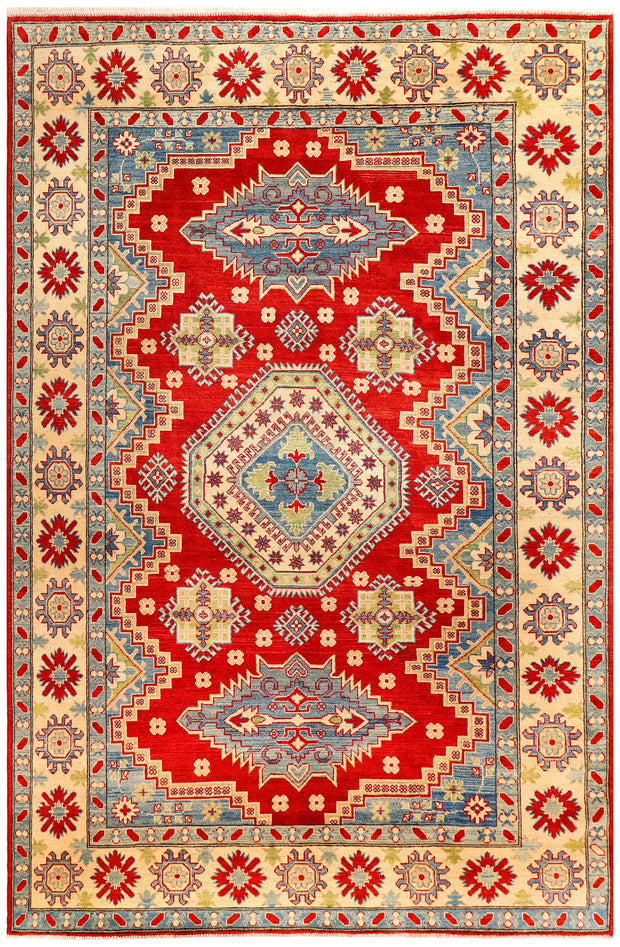 Firebrick Kazak 6' 8 x 9' 9 - No. 69974