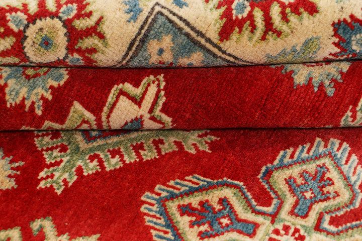 Firebrick Kazak 4' 11 x 6' 8 - No. 69975