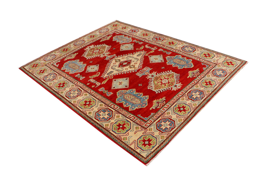 Firebrick Kazak 5' 1 x 6' 6 - No. 69976