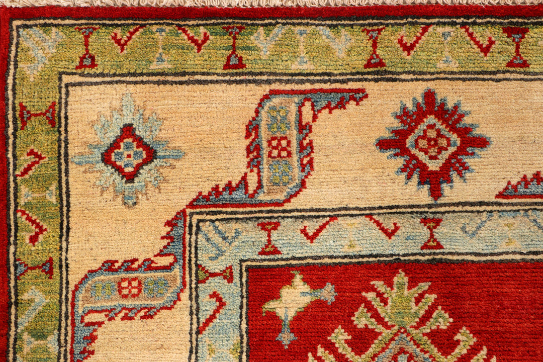 Firebrick Kazak 5' x 6' 8 - No. 69977