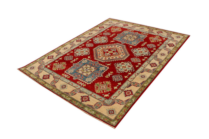 Firebrick Kazak 5' x 6' 8 - No. 69977