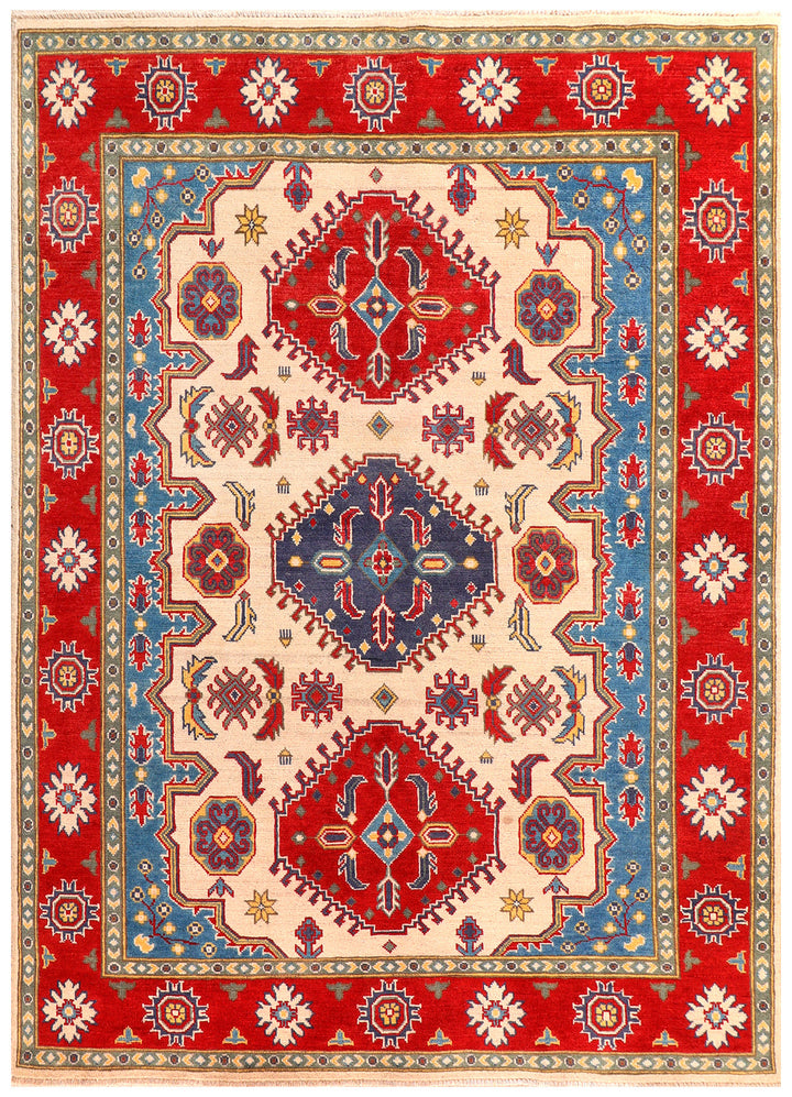 Blanched Almond Kazak 5' 5 x 7' 7 - No. 69980