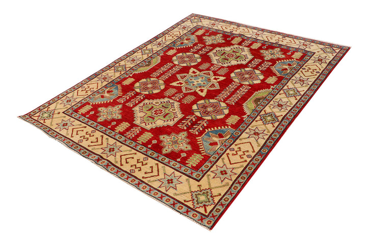 Firebrick Kazak 5' 2 x 6' 6 - No. 69981