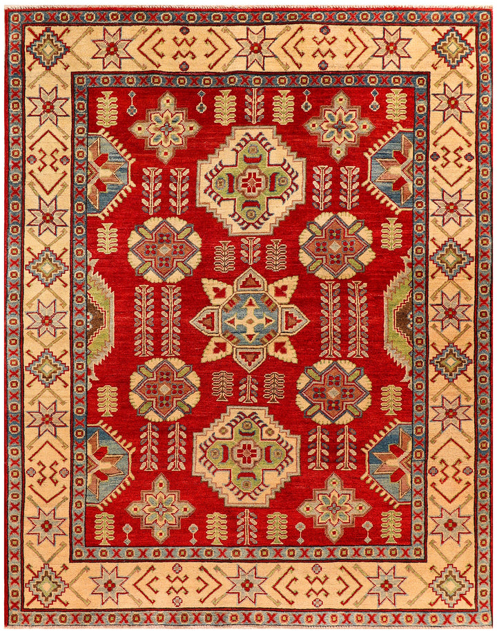 Firebrick Kazak 5' 2 x 6' 6 - No. 69981