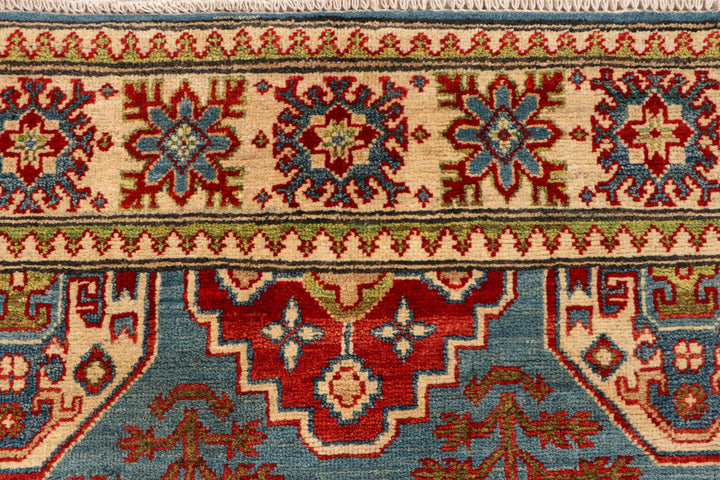 Steel Blue Kazak 4' 10 x 6' 9 - No. 69985