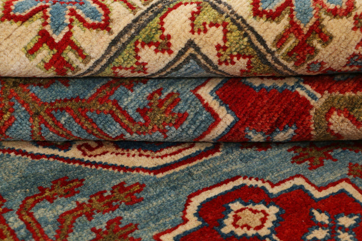 Steel Blue Kazak 4' 10 x 6' 9 - No. 69985