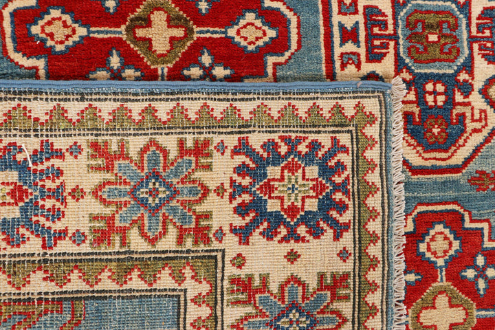 Steel Blue Kazak 4' 10 x 6' 9 - No. 69985