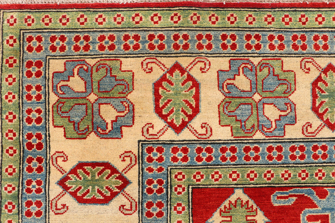 Firebrick Kazak 6' 8 x 9' 9 - No. 69991