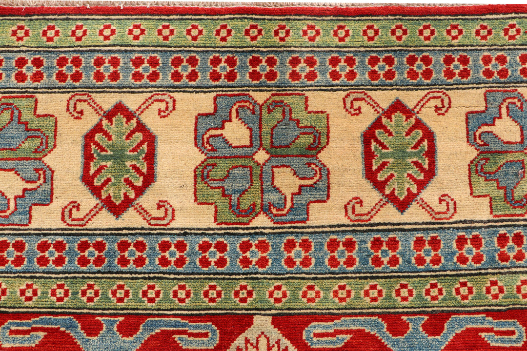 Firebrick Kazak 6' 8 x 9' 9 - No. 69991