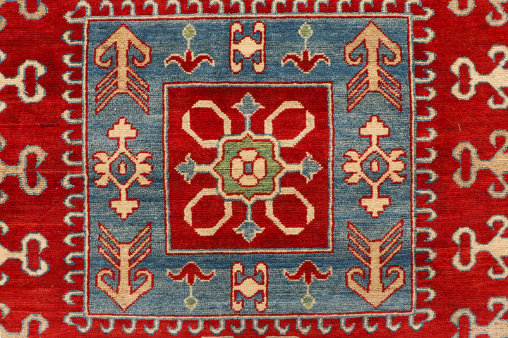 Firebrick Kazak 6' 8 x 9' 9 - No. 69991