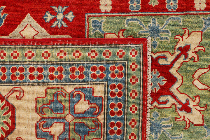 Firebrick Kazak 6' 8 x 9' 9 - No. 69991