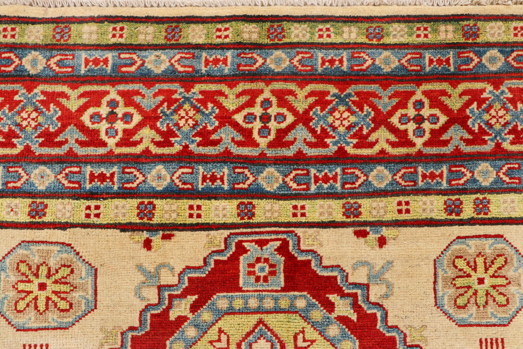 Bisque Kazak 5' x 6' 6 - No. 69995