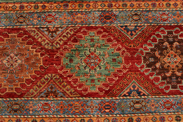 Multi Colored Kazak 8' 10 x 12' 8 - No. 69997