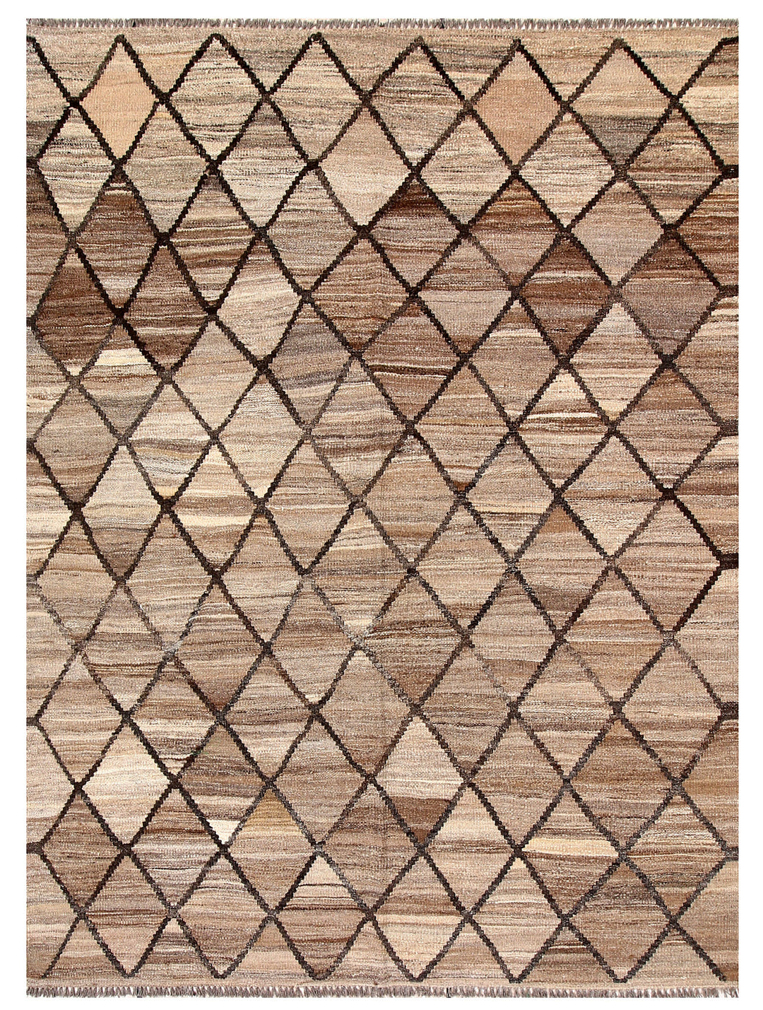 Multi Colored Kilim 5' 1 x 6' 9 - No. 70005