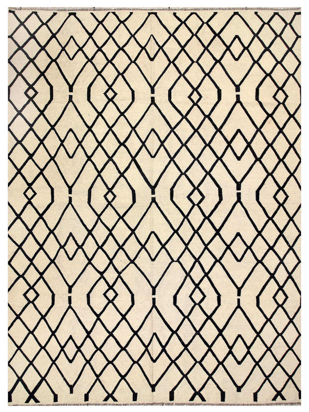 Afghan Kilim Rug 8' 9 x 11' 4 Flat-Weave