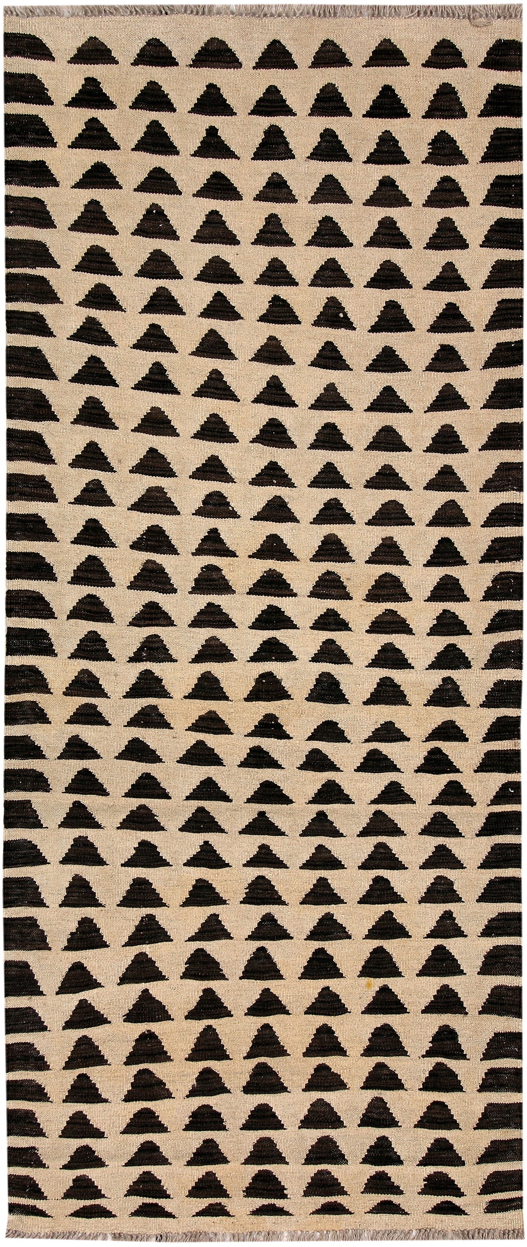 Afghan Kilim Rug 2' 8 x 6' 3 Flat-Weave