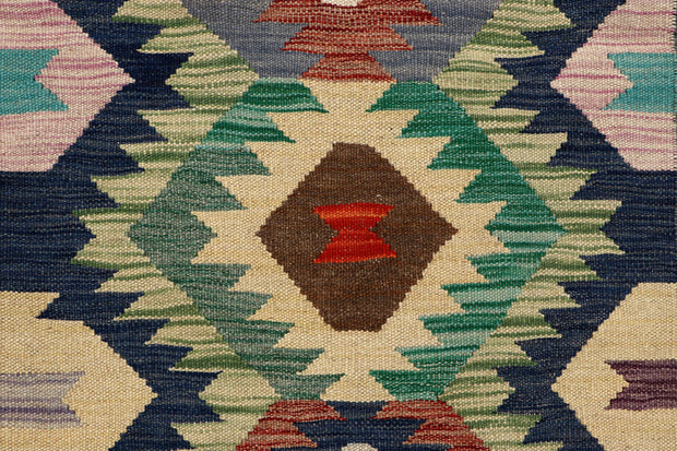 Multi Colored Kilim 3' x 6' 6 - No. 70077