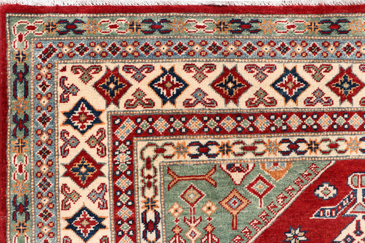 Firebrick Kazak 6' 7 x 9' 3 - No. 70155