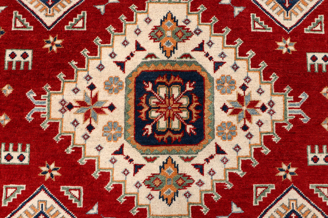 Firebrick Kazak 6' 7 x 9' 3 - No. 70155