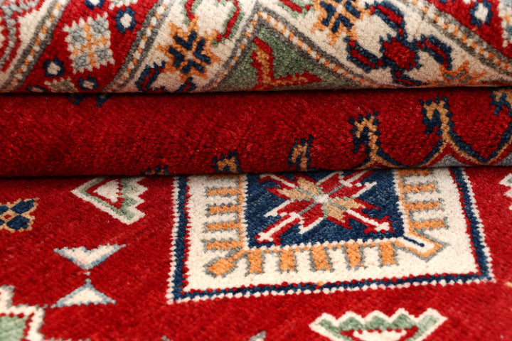 Firebrick Kazak 6' 7 x 9' 3 - No. 70155