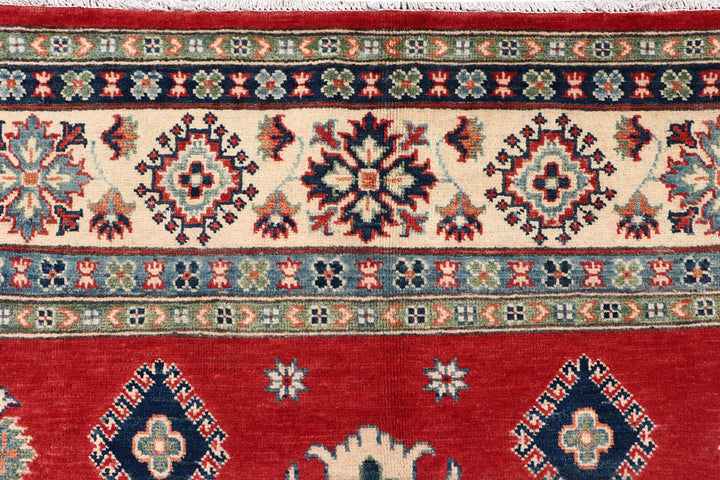 Firebrick Kazak 6' 5 x 9' 9 - No. 70156