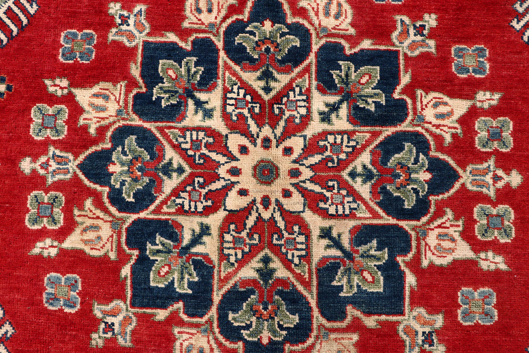 Firebrick Kazak 6' 5 x 9' 9 - No. 70156