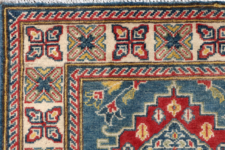 Steel Blue Kazak 2' 9 x 9' 7 - No. 70164