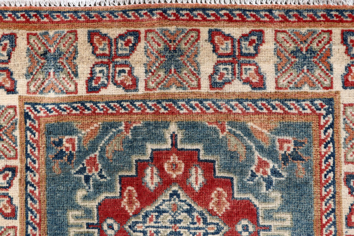 Steel Blue Kazak 2' 9 x 10' - No. 70166