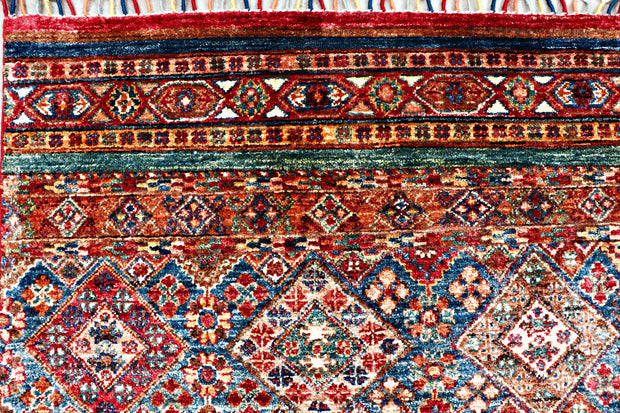 Multi Colored Kazak 6' 6 x 9' 5 - No. 70194
