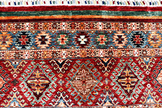 Multi Colored Kazak 8' 2 x 9' 8 - No. 70199