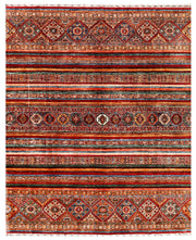 Multi Colored Kazak 8' 2 x 9' 10 - No. 70201