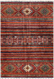 Multi Colored Kazak 5' 7 x 7' 11 - No. 70208