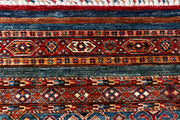 Multi Colored Kazak 2' 8 x 9' 9 - No. 70230
