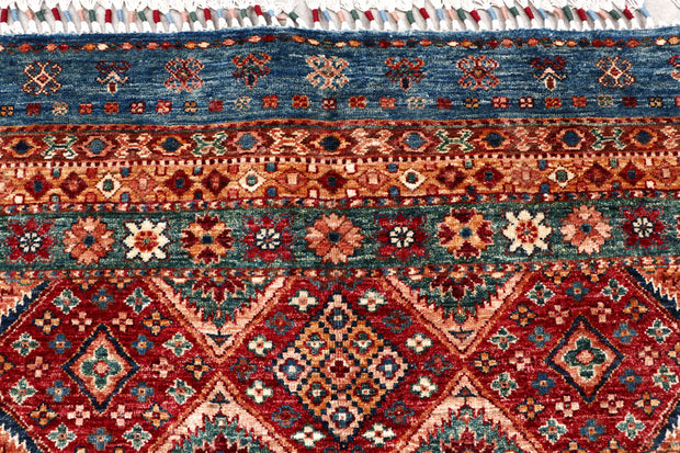 Multi Colored Kazak 7' 5 x 9' 10 - No. 70236