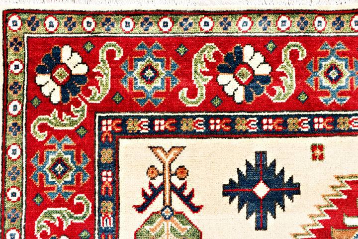 Blanched Almond Kazak 5' 7 x 7' 10 - No. 70258