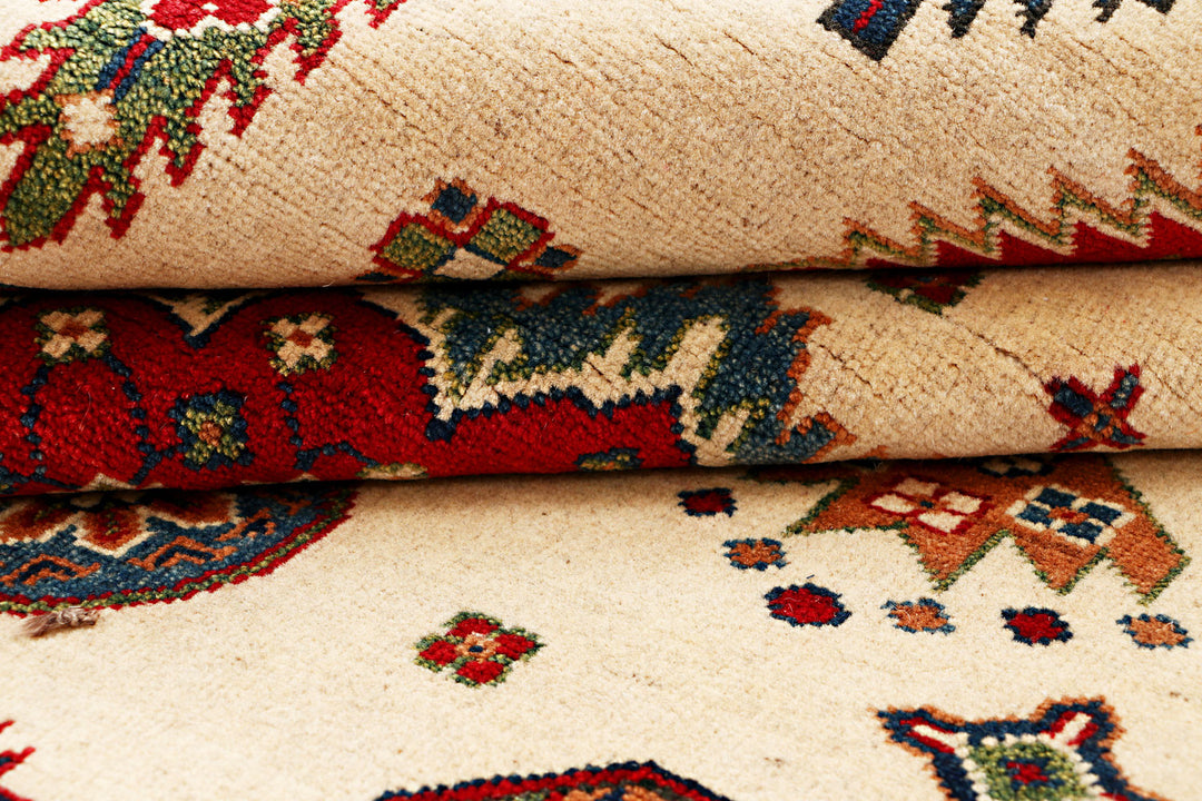 Blanched Almond Kazak 5' 7 x 7' 10 - No. 70258