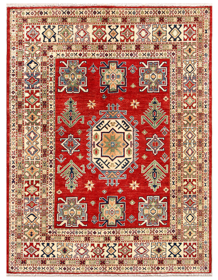 Firebrick Kazak 4' 11 x 6' 4 - No. 70259