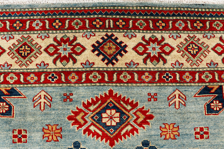 Light Blue Kazak 5' 3 x 6' 7 - No. 70260