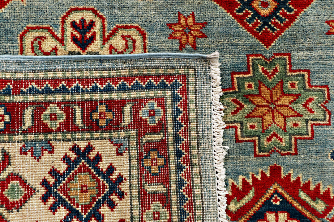 Light Blue Kazak 5' 3 x 6' 7 - No. 70260