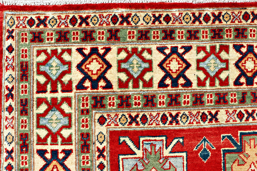 Firebrick Kazak 5' x 6' 9 - No. 70262