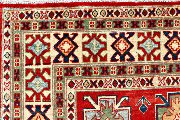 Firebrick Kazak 5' x 6' 9 - No. 70262