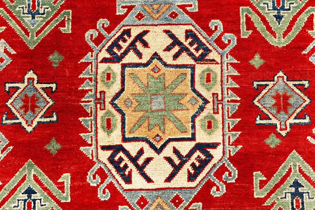 Firebrick Kazak 5' x 6' 9 - No. 70262