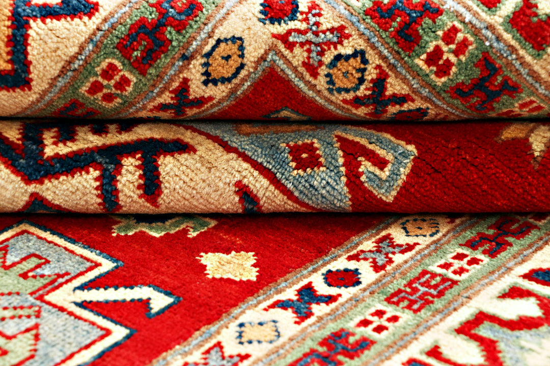 Firebrick Kazak 5' x 6' 9 - No. 70262